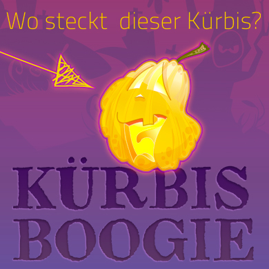 Halloween Boogie – Konzentration auf den Kürbis!