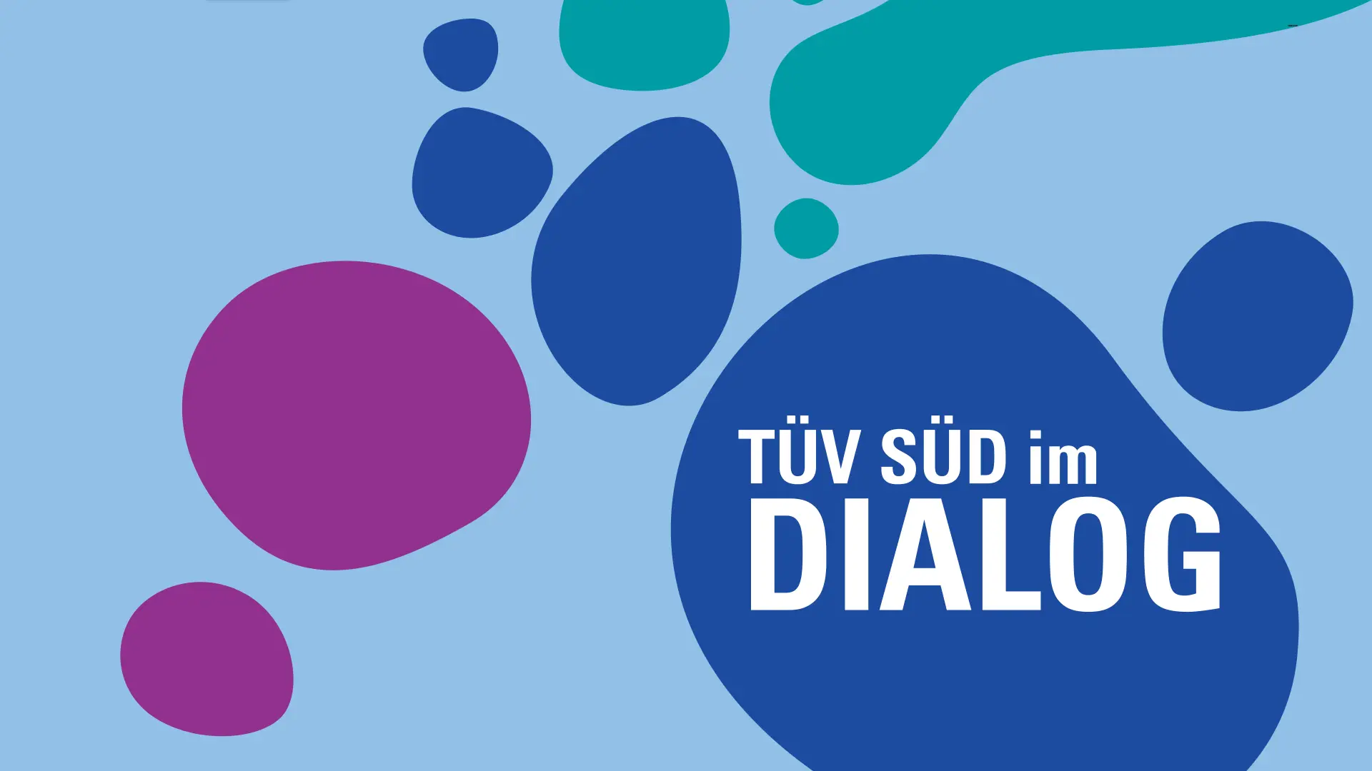 Gestaltungskonzept und MotionDesign für »TÜV SÜD im Dialog«
