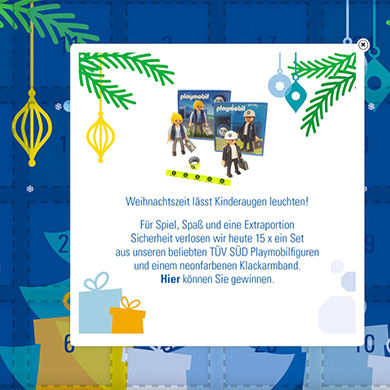 Adventskalender für die TÜV SÜD Akademie