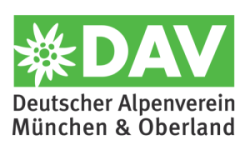 Logo DAV München und Oberland