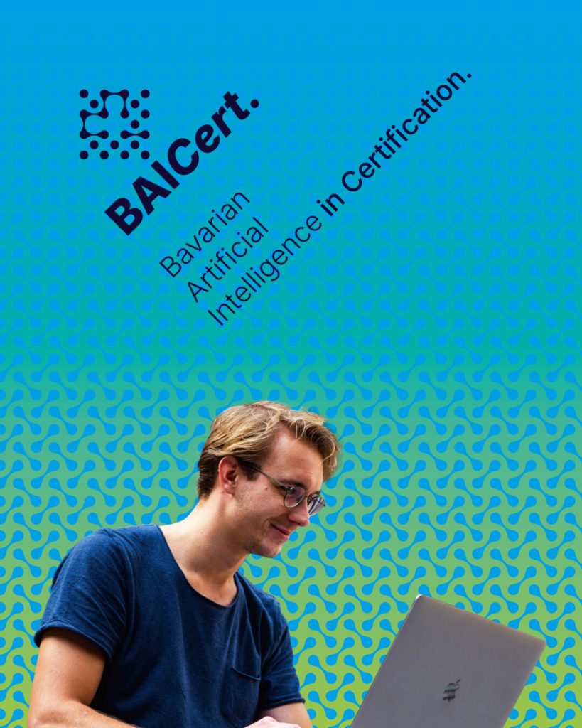 Mit BAICert entsteht eine Marke mit Strahlkraft. Das Corporate Design macht sichtbar, wie KI-Technologien Bürokratie abbauen, Zeit und Ressourcen sparen und gleichzeitig Vertrauen und Nachhaltigkeit vermitteln.