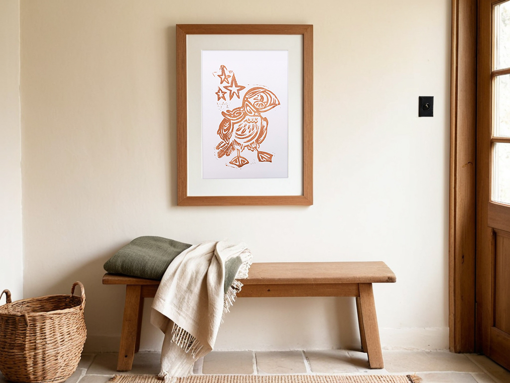 Puffin Print