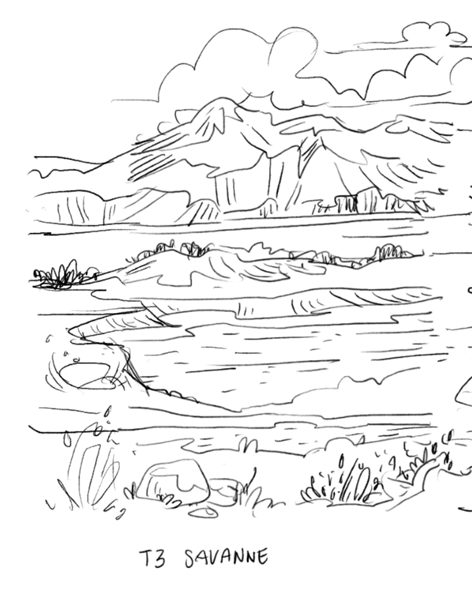 Ausstellung Flussumkehr – von der Skizze zur Illustration