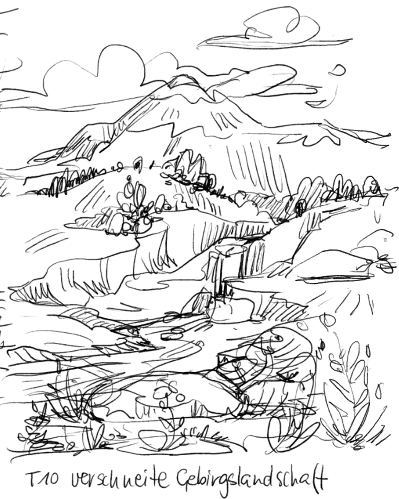 Ausstellung Flussumkehr – von der Skizze zur Illustration