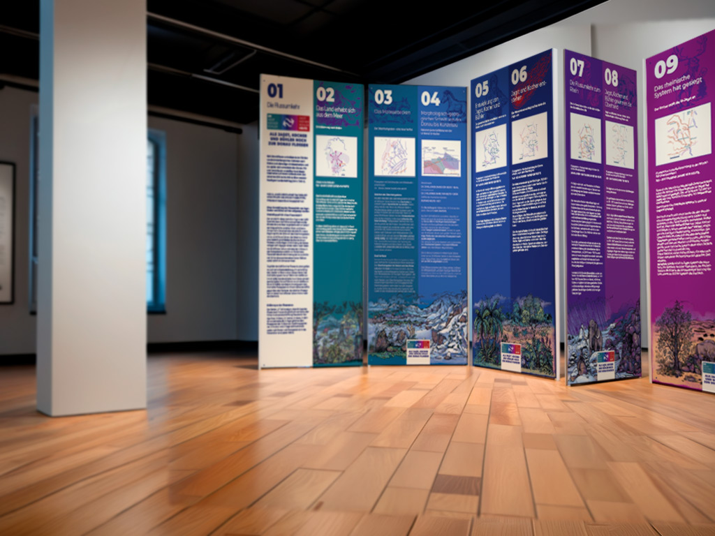 Ausstellung Flussumkehr – von der Skizze zur Illustration